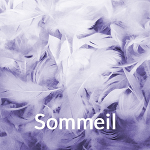 plumes, sommeil